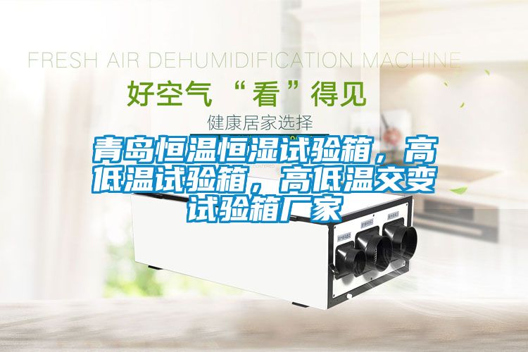 青島恒溫恒濕試驗箱，高低溫試驗箱，高低溫交變試驗箱廠家